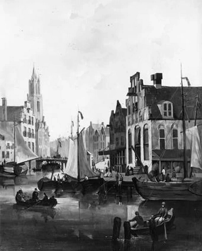 Paesaggio urbano di fantasia - Museo Centrale di Utrecht